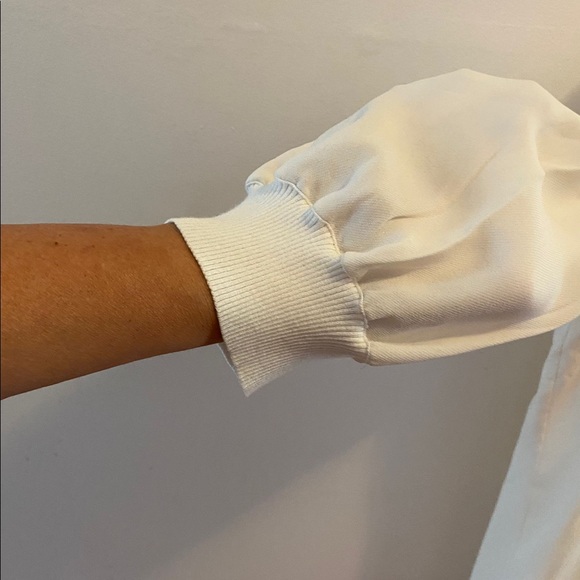 Lafayette 148 New York Blouse Crepe Top - Picture 5 of 7